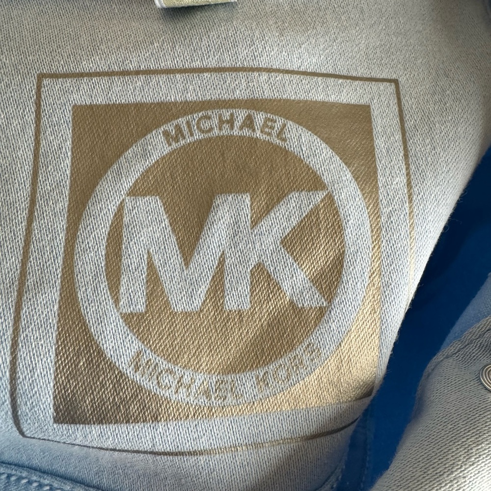 Michael Kors Lt Blue Denim Jacket - Picture 4 of 6